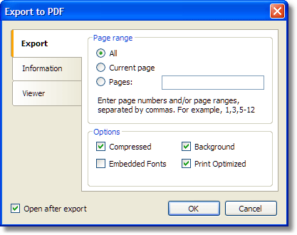 fastreport,报表,导出格式,fastreport报表格式,PDF