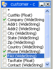 FastReport,FastQueryBuilder,查询构建,SQL 