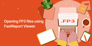 使用 FastReport Viewer 打开 FP3 文件