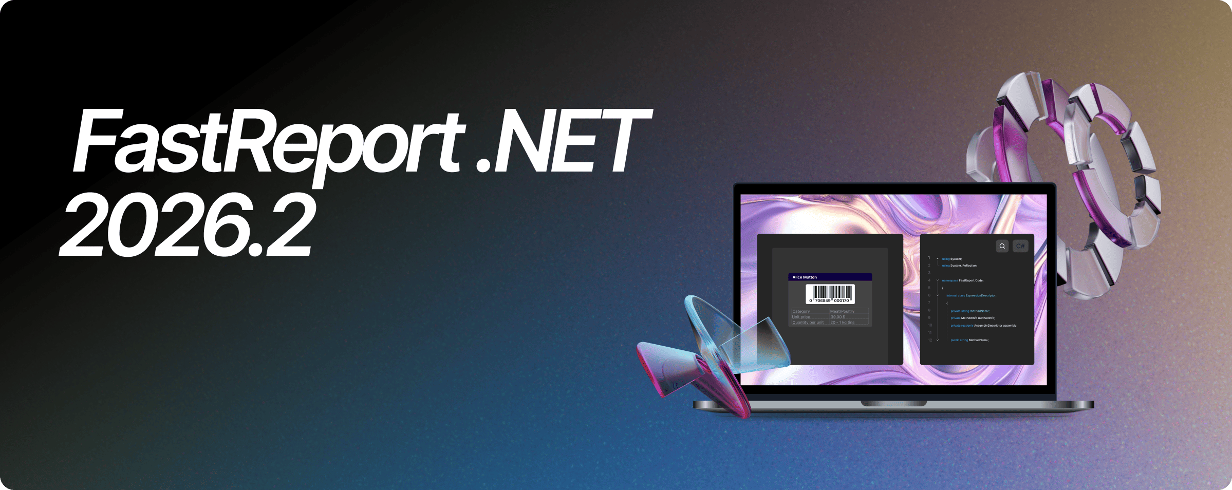 速看！！报表控件FastReport .NET 2026.2 发布：支持 .NET 10等多种新功能